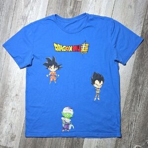 Dragon Ball Z | Super Chibi-style Embroidered Graphic T-shirt Sz Lg